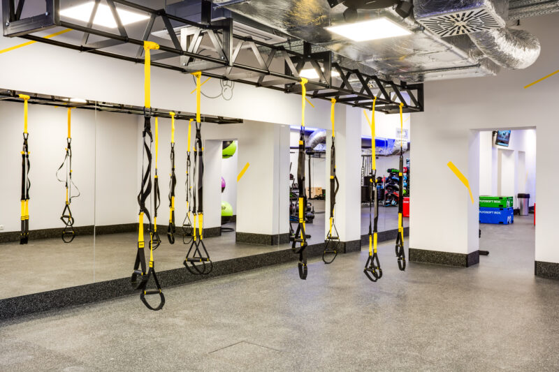 Wnętrze siłowni CityFit Wrocław Stare Miasto 24/7
