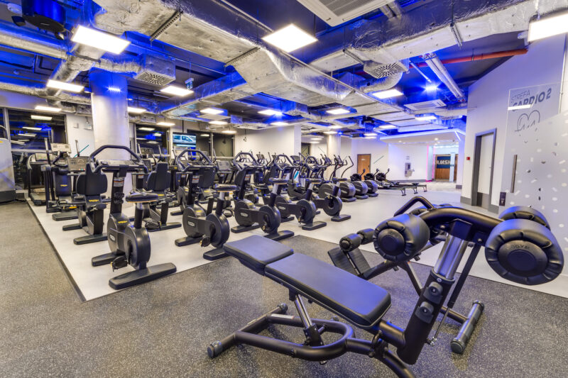Wnętrze siłowni CityFit Wrocław Stare Miasto 24/7