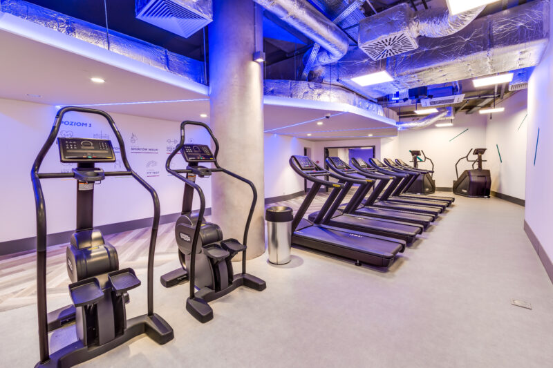 Wnętrze siłowni CityFit Wrocław Stare Miasto 24/7