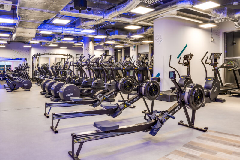 Wnętrze siłowni CityFit Wrocław Stare Miasto 24/7