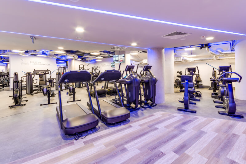 Wnętrze siłowni CityFit Wrocław Stare Miasto 24/7
