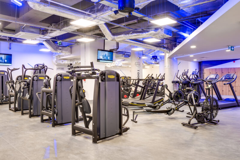 Wnętrze siłowni CityFit Wrocław Stare Miasto 24/7