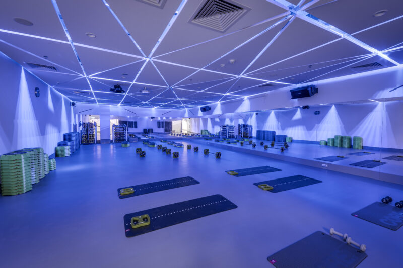 Wnętrze siłowni CityFit Wrocław Wroclavia 24/7